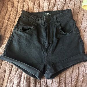 High waisted Jean shorts